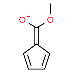 ChemSpider 2D Image | 2,4-Cyclopentadien-1-ylidene(methoxy)methanolate | C7H7O2