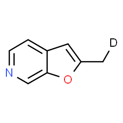 ChemSpider 2D Image | 2-(~2~H_1_)Methylfuro[2,3-c]pyridine | C8H6DNO