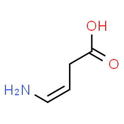 ChemSpider 2D Image | (3Z)-4-Amino-3-butenoic acid | C4H7NO2
