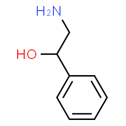 ChemSpider 2D Image | 2-$l^{2}-azanyl-1-phenyl-ethanol | C8H10NO