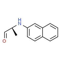 ChemSpider 2D Image | (2S)-2-(2-naphthylamino)propan-1-one | C13H12NO