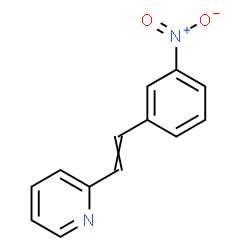 ChemSpider 2D Image | 2-[2-(3-Nitrophenyl)vinyl]pyridine | C13H10N2O2