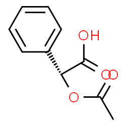 ChemSpider 2D Image | (-)-O-Acetylmandelic acid | C10H10O4