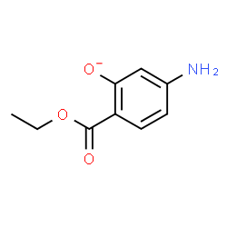 ChemSpider 2D Image | 5-Amino-2-(ethoxycarbonyl)phenolate | C9H10NO3