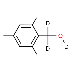 ChemSpider 2D Image | Mesityl(~2~H_2_)methan(~2~H)ol | C10H11D3O
