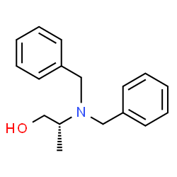 ChemSpider 2D Image | (-)-N,N-DIBENZYL-D-ALANINOL | C17H21NO