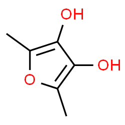 ChemSpider 2D Image | 2,5-Dimethyl-3,4-furandiol | C6H8O3