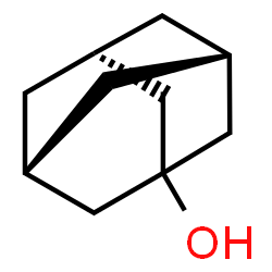 ChemSpider 2D Image | (3R,5S)-1-Adamantanol | C10H16O