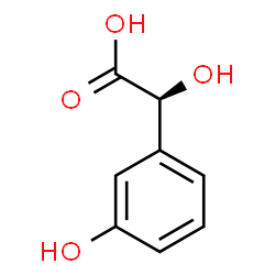 ChemSpider 2D Image | (+)-3-hydroxymandelic acid | C8H8O4