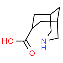 ChemSpider 2D Image | 3-Azabicyclo[3.3.1]nonane-7-carboxylic acid | C9H15NO2