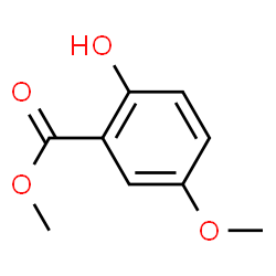 ChemSpider 2D Image | Methyl 5-Methoxysalicylate | C9H10O4