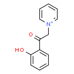 ChemSpider 2D Image | 1-[2-(2-Hydroxyphenyl)-2-oxoethyl]pyridinium | C13H12NO2