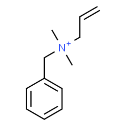 ChemSpider 2D Image | N-Benzyl-N,N-dimethyl-2-propen-1-aminium | C12H18N