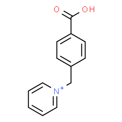 ChemSpider 2D Image | 1-(4-Carboxybenzyl)pyridinium | C13H12NO2