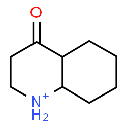 ChemSpider 2D Image | 4-Oxodecahydroquinolinium | C9H16NO