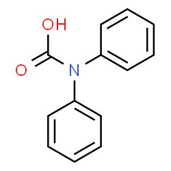 ChemSpider 2D Image | Diphenylcarbamic acid | C13H11NO2