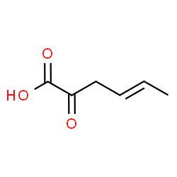 ChemSpider 2D Image | 2-oxohex-4-enoic acid | C6H8O3