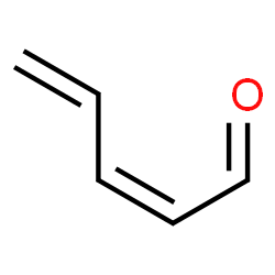 ChemSpider 2D Image | (Z)-Penta-2,4-dienal | C5H6O