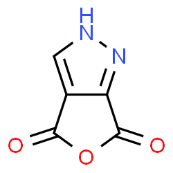 ChemSpider 2D Image | 1H-Furo[3,4-c]pyrazole-4,6-dione | C5H2N2O3