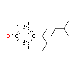 ChemSpider 2D Image | 363-NP-13C6 | C913C6H24O