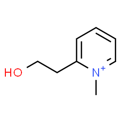 ChemSpider 2D Image | 2-(2-Hydroxyethyl)-1-methylpyridinium | C8H12NO