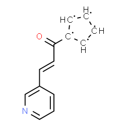 ChemSpider 2D Image | 1-[(2E)-3-(3-Pyridinyl)-2-propenoyl]-1,2,3,4,5-cyclopentanepentayl | C13H10NO