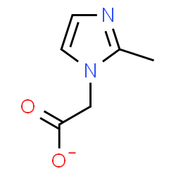 ChemSpider 2D Image | (2-Methyl-1H-imidazol-1-yl)acetate | C6H7N2O2