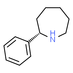 ChemSpider 2D Image | (2S)-2-Phenylazepane | C12H17N