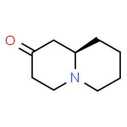 ChemSpider 2D Image | (9aR)-Octahydro-2H-quinolizin-2-one | C9H15NO