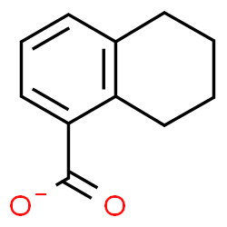 ChemSpider 2D Image | 5,6,7,8-Tetrahydro-1-naphthalenecarboxylate | C11H11O2