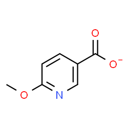 ChemSpider 2D Image | 6-Methoxynicotinate | C7H6NO3