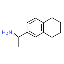 ChemSpider 2D Image | (1S)-1-(5,6,7,8-Tetrahydro-2-naphthalenyl)ethanamine | C12H17N