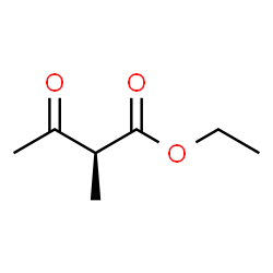 ChemSpider 2D Image | Ethyl (2S)-2-methyl-3-oxobutanoate | C7H12O3