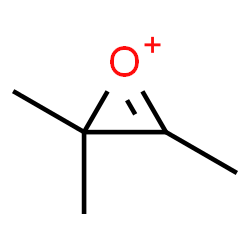 ChemSpider 2D Image | 2,2,3-Trimethyl-2H-oxirenium | C5H9O