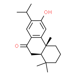 ChemSpider 2D Image | (5beta,10alpha)-12-Hydroxyabieta-8,11,13-trien-7-one | C20H28O2