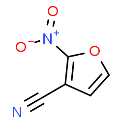 ChemSpider 2D Image | 2-Nitro-3-furonitrile | C5H2N2O3