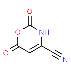 ChemSpider 2D Image | 2,6-Dioxo-3,6-dihydro-2H-1,3-oxazine-4-carbonitrile | C5H2N2O3