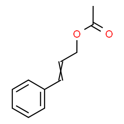 ChemSpider 2D Image | Cinnamyl  acetate | C11H12O2