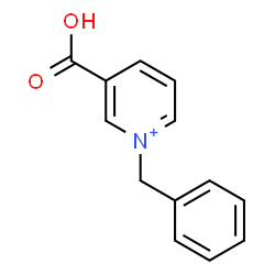ChemSpider 2D Image | 1-Benzyl-3-carboxypyridinium | C13H12NO2