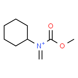 ChemSpider 2D Image | N-Cyclohexyl-N-(methoxycarbonyl)methaniminium | C9H16NO2