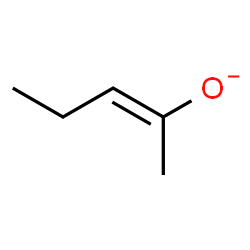 ChemSpider 2D Image | (2E)-2-Penten-2-olate | C5H9O