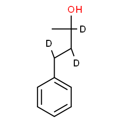 ChemSpider 2D Image | 2,3,4-trideuterio-4-phenyl-butan-2-ol | C10H11D3O