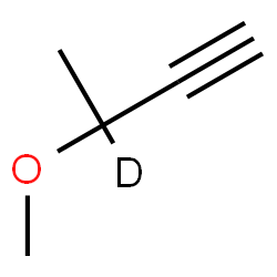 ChemSpider 2D Image | 3-Methoxy(3-~2~H)-1-butyne | C5H7DO