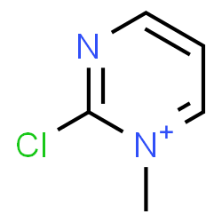 ChemSpider 2D Image | 2-Chloro-1-methylpyrimidin-1-ium | C5H6ClN2