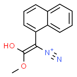 ChemSpider 2D Image | (Z)-2-Hydroxy-2-methoxy-1-(1-naphthyl)ethenediazonium | C13H11N2O2