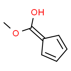 ChemSpider 2D Image | 2,4-Cyclopentadien-1-ylidene(methoxy)methanol | C7H8O2