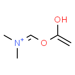 ChemSpider 2D Image | [(1-Hydroxyvinyl)oxy]-N,N-dimethylmethaniminium | C5H10NO2