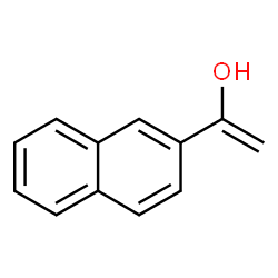 ChemSpider 2D Image | 1-(2-Naphthyl)ethenol | C12H10O