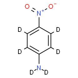 ChemSpider 2D Image | 4-Nitro(~2~H_6_)aniline | C6D6N2O2