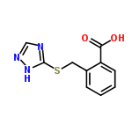 InChI=1/C10H9N3O2S/c14-9(15)8-4-2-1-3-7(8)5-16-10-11-6-12-13-10/h1-4,6H,5H2,(H,14,15)(H,11,12,13)